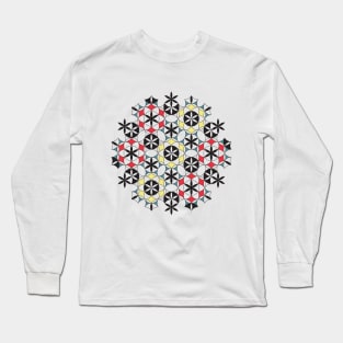 Colorful Flower of life Long Sleeve T-Shirt